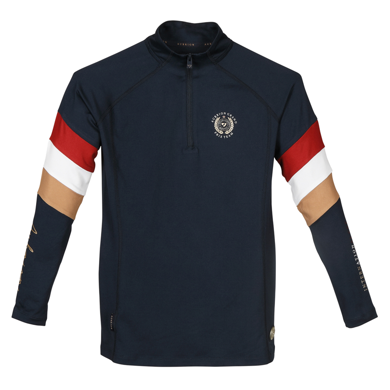 Aubrion Young Rider Team Winter Base Layer - Navy